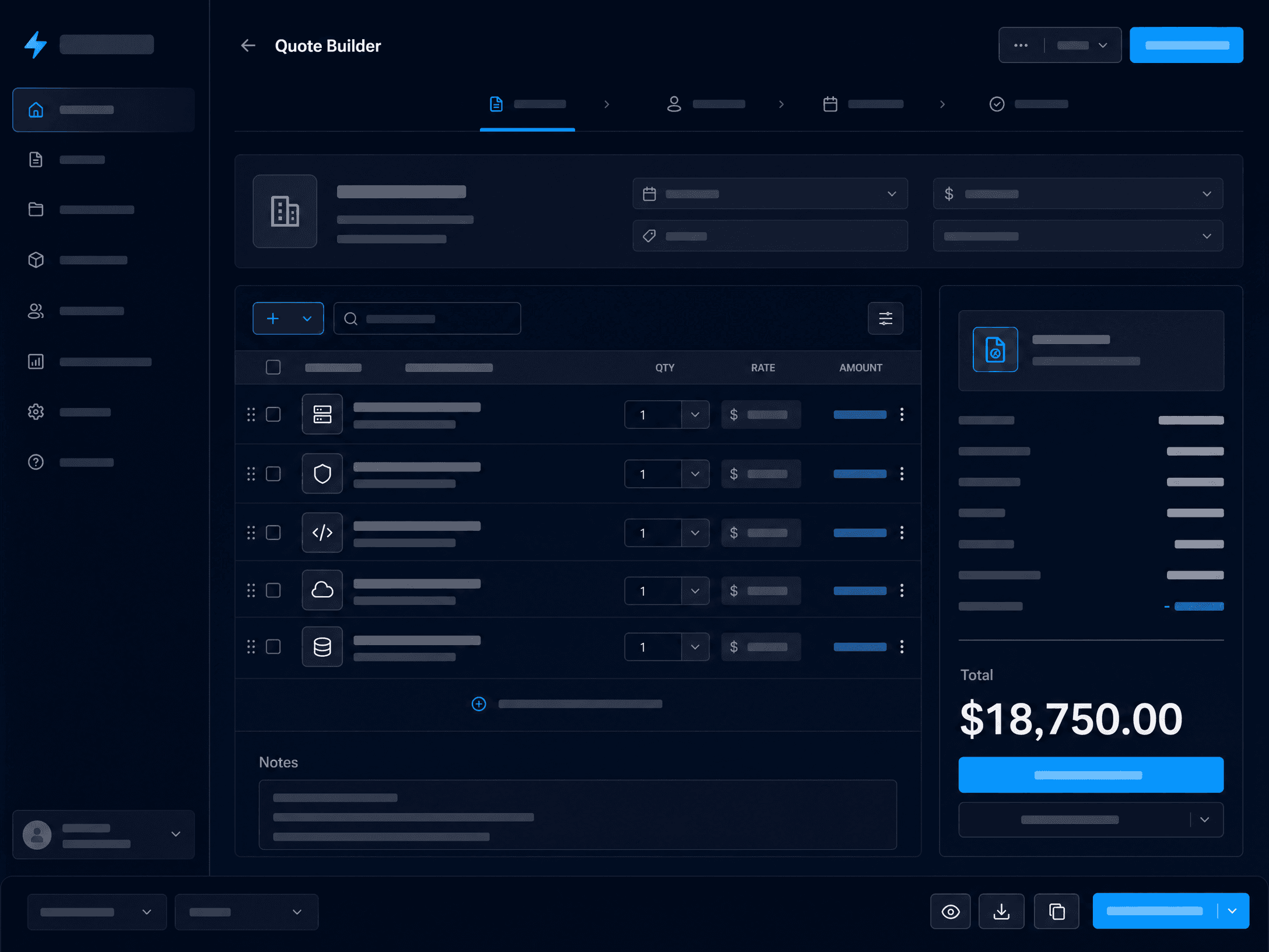 Quote Builder